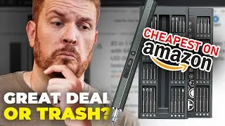 Amazon's cheapest electric screwdriver - Treasure or Trash?