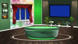 HD virtual studio, islamic virtual studio, green screen studio, background video FREE NO COPY RIGHT