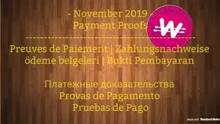 2019.11 WowApp - Preuves de paiement | Payment Proofs | Zahlungsnachweise | ödeme belgeleri