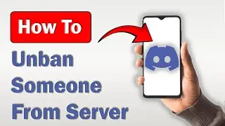 How to Unban Someone on Discord Server on Mobile! (Android & iPhone)