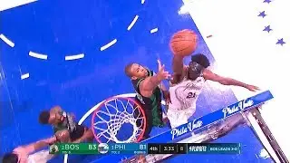 Joel Embiid Facial stuff on Al Horford | Celtics vs 76ers Game 3 | May 5, 2018