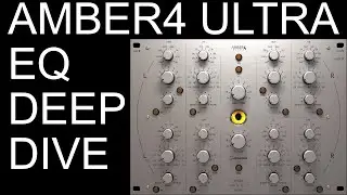 Acustica Audio Amber4 Ultra EQ Controls Deep Dive Explained in Detail Avalon AD2055 Plugin Amber