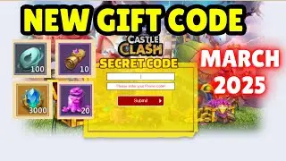 NEW GIFT CODE😍FREE REWARDS😍CASTLE CLASH