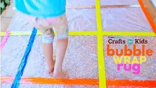 Bubble Wrap Rug | Crafts for Kids | PBS KIDS for Parents