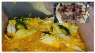 Quemando Curtido Con Sal, 🧂Para Las Pupusas.