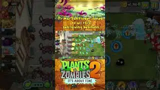 Suburban Almanac Primal Sunflower #shorts #pvz