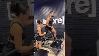 hubby trying pilates = priceless 🤣 #shorts