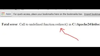 CI error : Call to undefined function redirect()