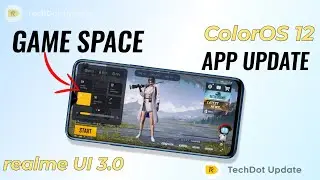 Realme UI 3.0 Game Space | Voice Changer & 4D Vibration || All Official features ⚡⚡