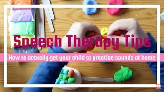 How to get child to practice speech sounds at home