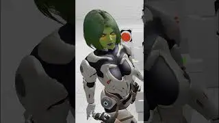 Gamora (Guardians of the Galaxy) Mod, Haydee