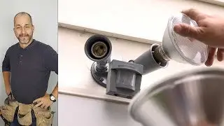 How to Replace an Exterior Flood Light with Motion Sensor