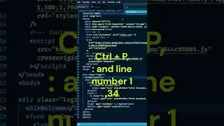 jump to code line number in vs code | how to jump code line in Visual Studio Code