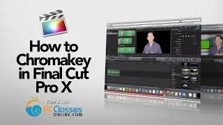 How to Chromakey in Final Cut Pro X