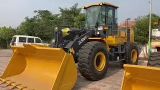 XCMG ZL50GV 5 TON Wheel Loader - Exterior Walkaround - Schwing Stetter India