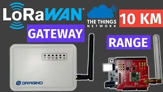 LoRaWAN Tutorial | Dragino Gateway Setup with TheThingsNetwork | LG01-P LoRa TTN