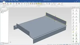 How to Drag and Drop Sheet Metal Bends - CAD Design Tips