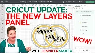 Cricut Update: New Layers Panel & Combine Menu | 
