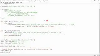 SQLite with Python for GCSE and A Level Computer Science