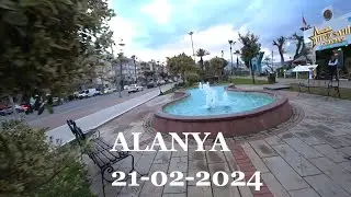 АЛАНЬЯ ТУРЦИЯ 21 ФЕВРАЛЯ 2024 ALANYA TR