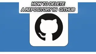 How to delete a repository in GitHub
