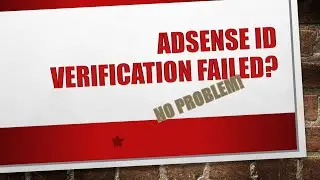 AdSense ID verification: problem solved in 5 days!