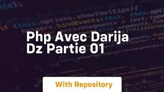 Php avec darija dz partie 01