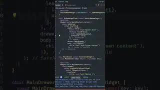 How to use custom widget to open drawer in flutter 