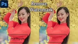 How To Remove Watermark In Photoshop #Shorts