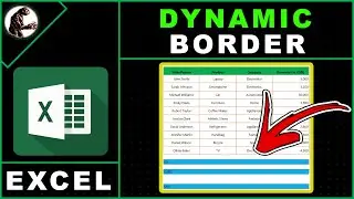 How to Create Dynamic Border in Excel
