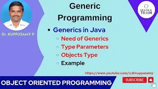 79 Generic Programming (Generics) in Java