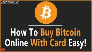How To Buy Bitcoins With A Credit Card