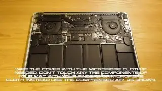 How to clean your Retina Macbook Pro Inside and Out - Stop fan noise and overheating