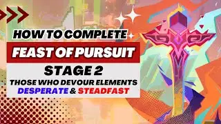 【Genshin Impact】Feast of Pursuit Event | Stage 2 (Desperate & Steadfast) No Food/Buff
