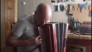 Ремесла - Мастер-изготовитель национальной гармоники Мурат Табулов (30.09.2016)