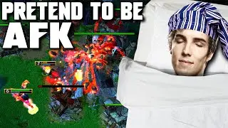 Pretending To Be AFK - WC3 - Grubby
