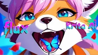 Модель Flux теперь доступна и в Krita Ai