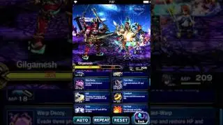 FFBE - Gilgamesh Trial (All Missions)