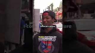 Drake surprises fan in disguise