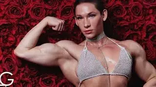 Hannah Hussein amazing power physique female bodybuilding Mr Olympia 2023