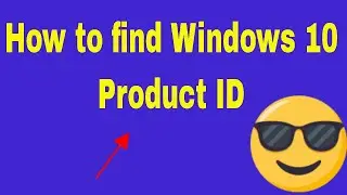 How to find Windows 10 Product ID without any software 👈