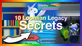 10 Secrets in Loomian Legacy Part 2 | ROBLOX (Atlanthian City Part 2)