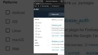 Mostly used Firebase packages. #firebaseauth #short #coding #firebase #cloudfirestore #auth