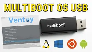 Create Multiboot USB for Windows & Ubuntu