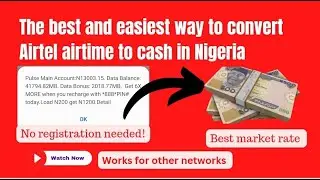 How to convert Airtel airtime to cash in Nigeria 2024