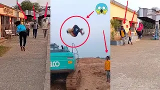 2022 Amazing girls Reaction flips || public reaction stunt best flips Ajay flip channel
