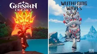 Genshin Impact VS Wuthering Waves - Character Comparison