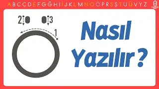 Büyük Ö Harfi Nasıl Yazılır? Ö Harfini Öğreniyorum - Yeni Müfredat Okuma Yazma Öğretimi