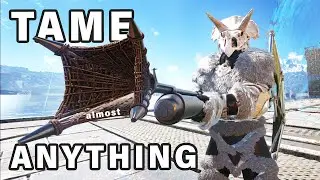 How to Easily TRAP and TAME Most Dinos ► Ark Fjordur