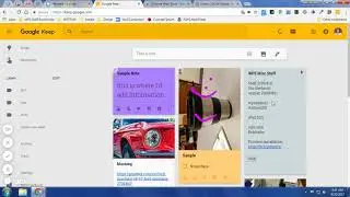 Google Keep for the Web